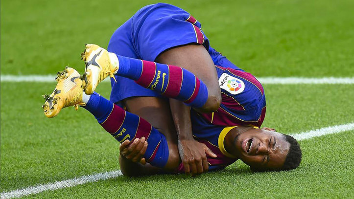 FC Barcelona: Grave lesión de Ansu Fati: rotura del menisco interno de su  rodilla izquierda | Marca.com