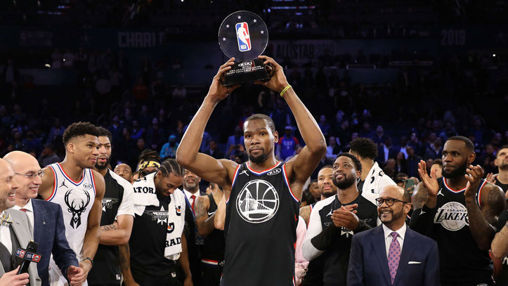 NBA: Kevin Durant se proclama MVP del NBA All Star 2019 | Marca.com