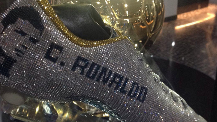 The dazzling Cristiano Ronaldo boots 