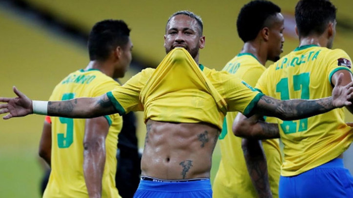 Brasil - Peru: Brasil y Neymar se divierten ante Perú - Fase de clasificación al Mundial, Sudamérica