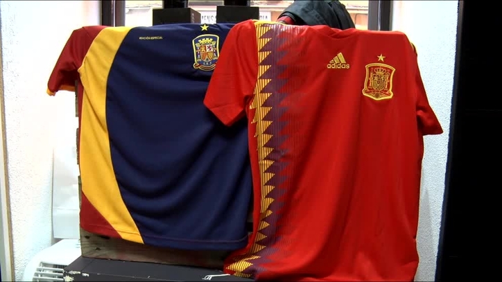 replica camiseta seleccion española 2018